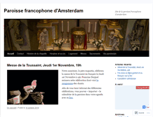 Tablet Screenshot of paroisseamsterdam.com